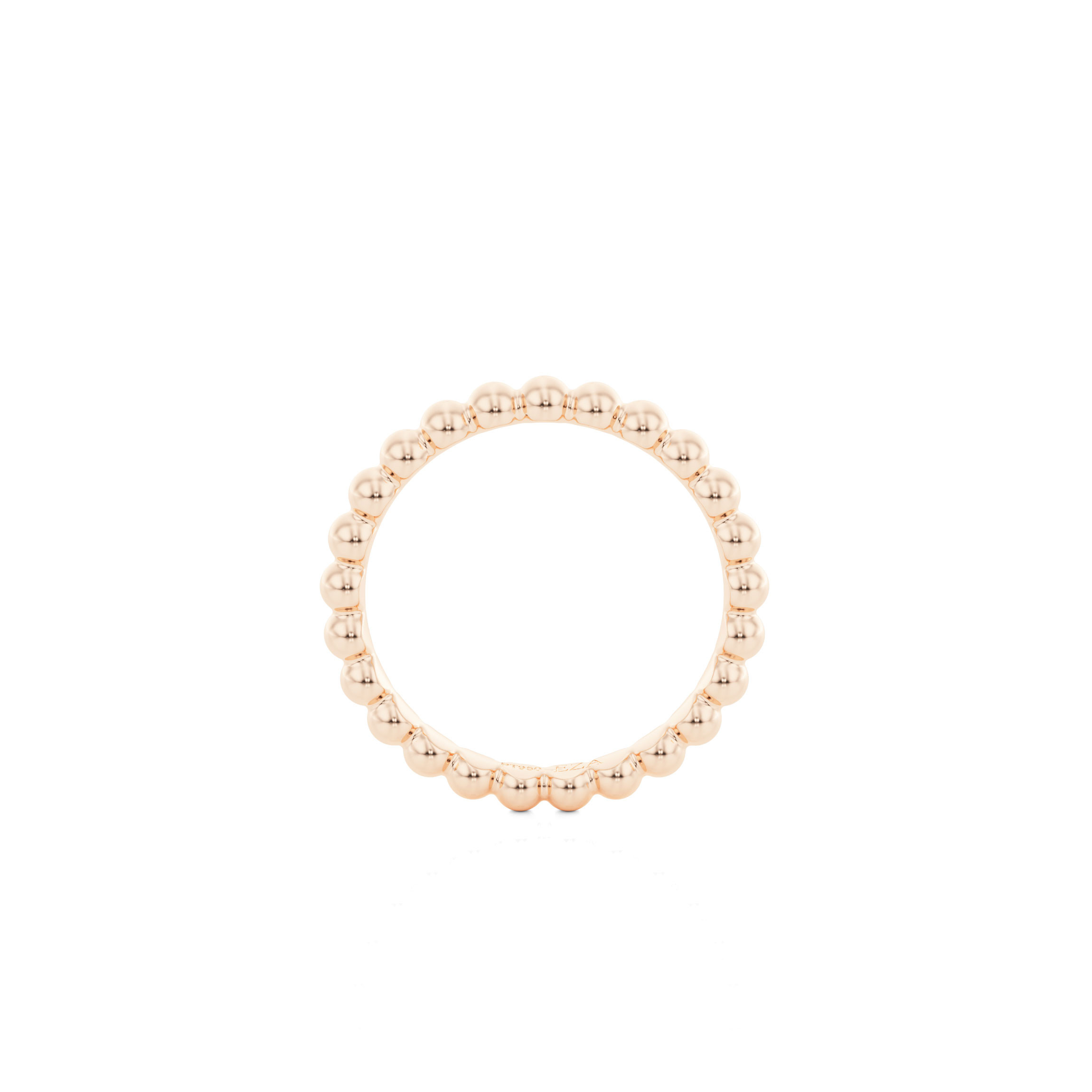 Wedding ring Bubble ring petite | For her | 14K Rose gold 2