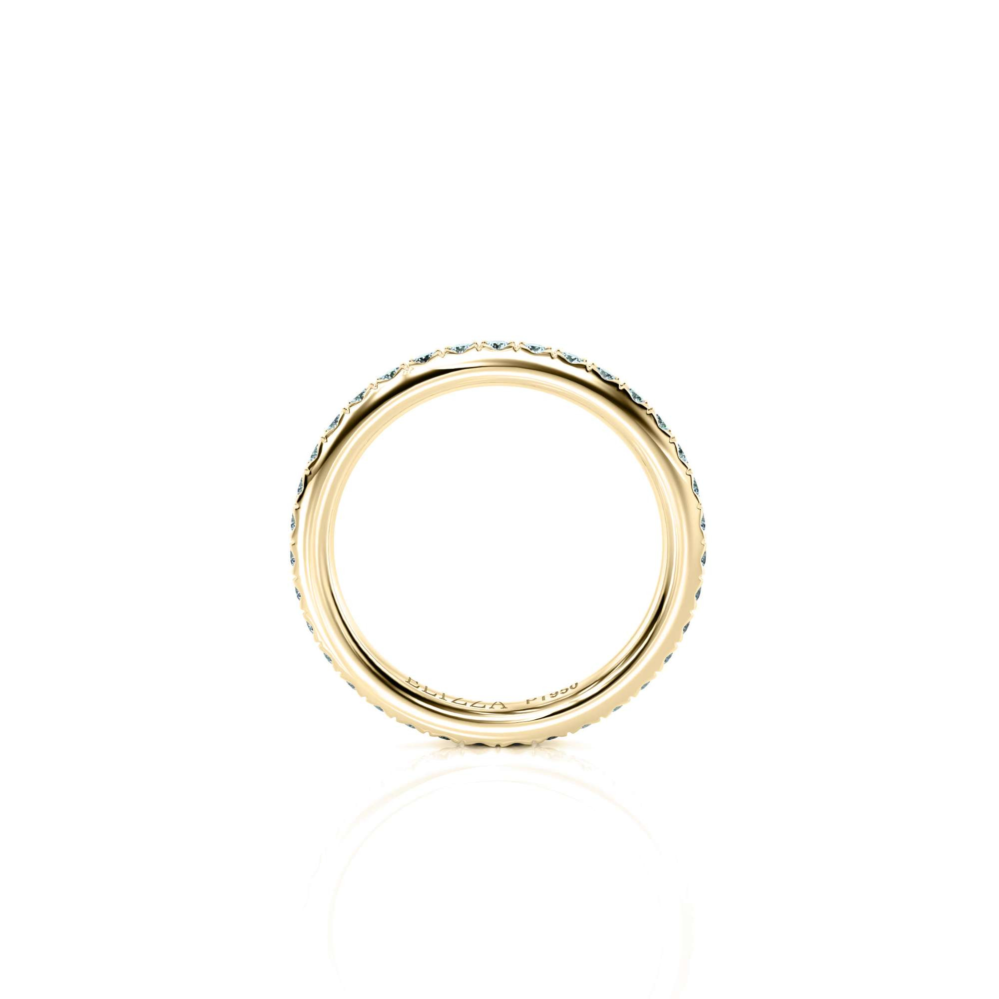 Wedding ring Classic Alliance Petite | Petite | For her | 14K Yellow gold | 50% | Natural 2