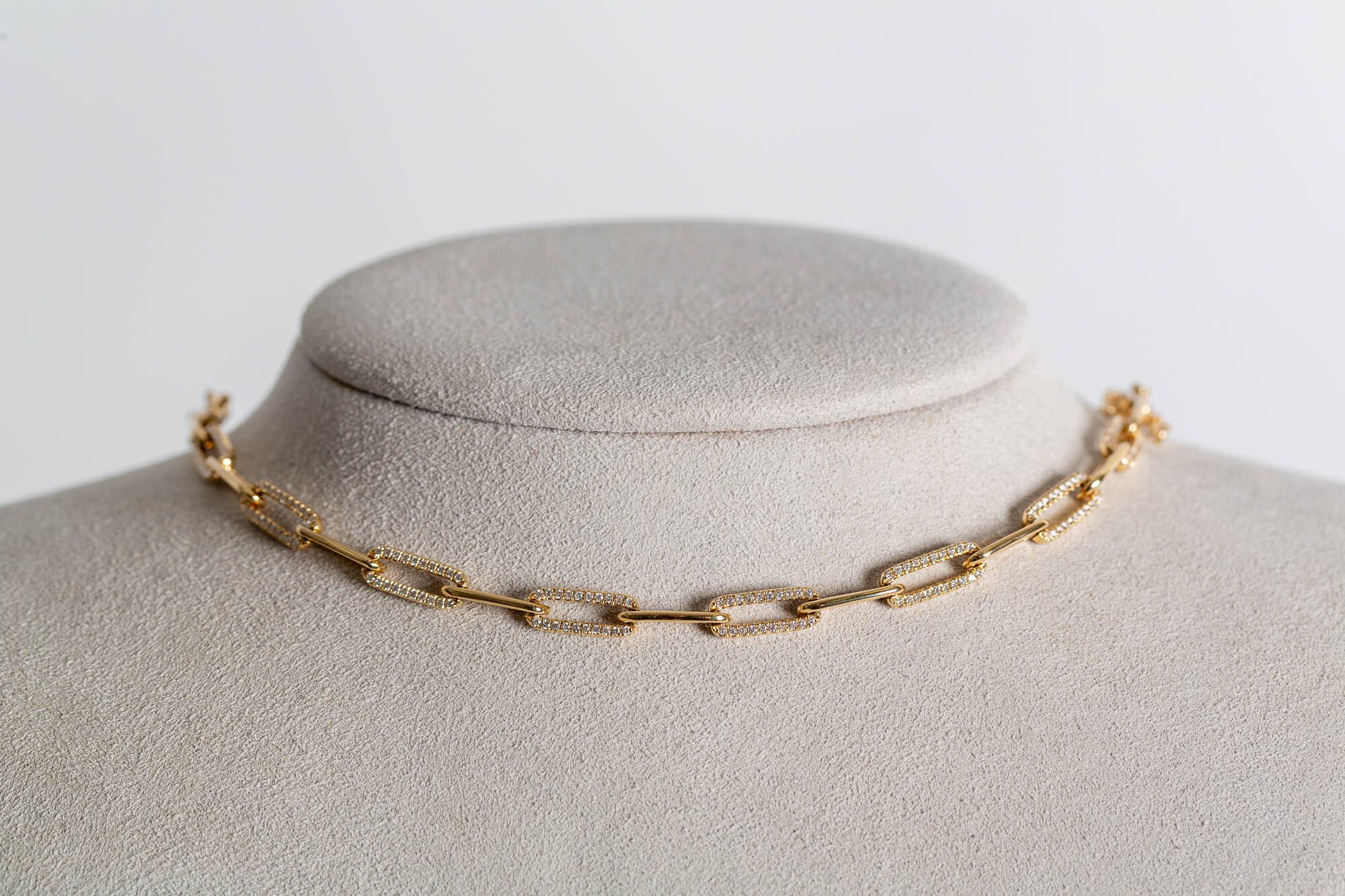 Relay diamond bracelet | Or blanc 14 ct | 1