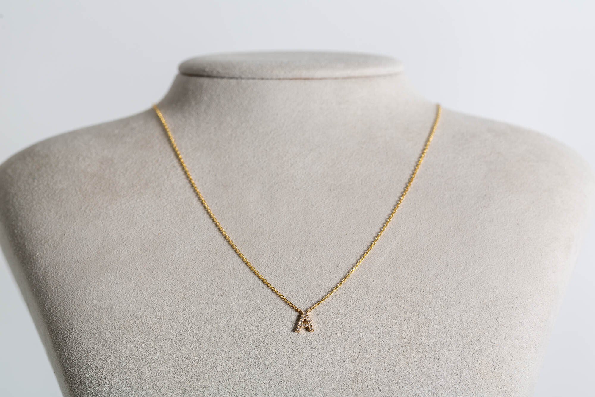 Signature diamond necklace