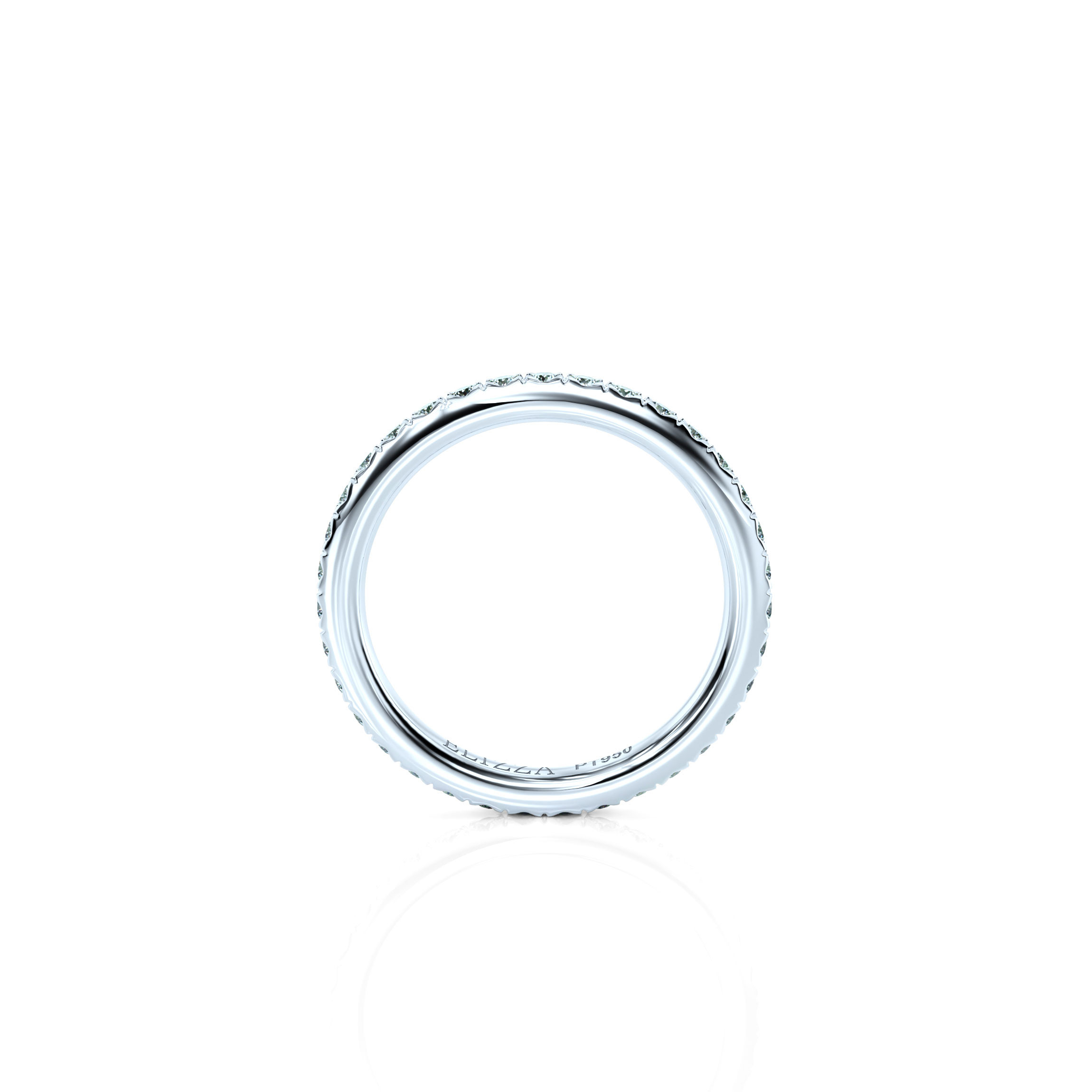 Wedding ring Classic Alliance Petite | Natural diamond | Platinum | Petite | 50% | For her | 2