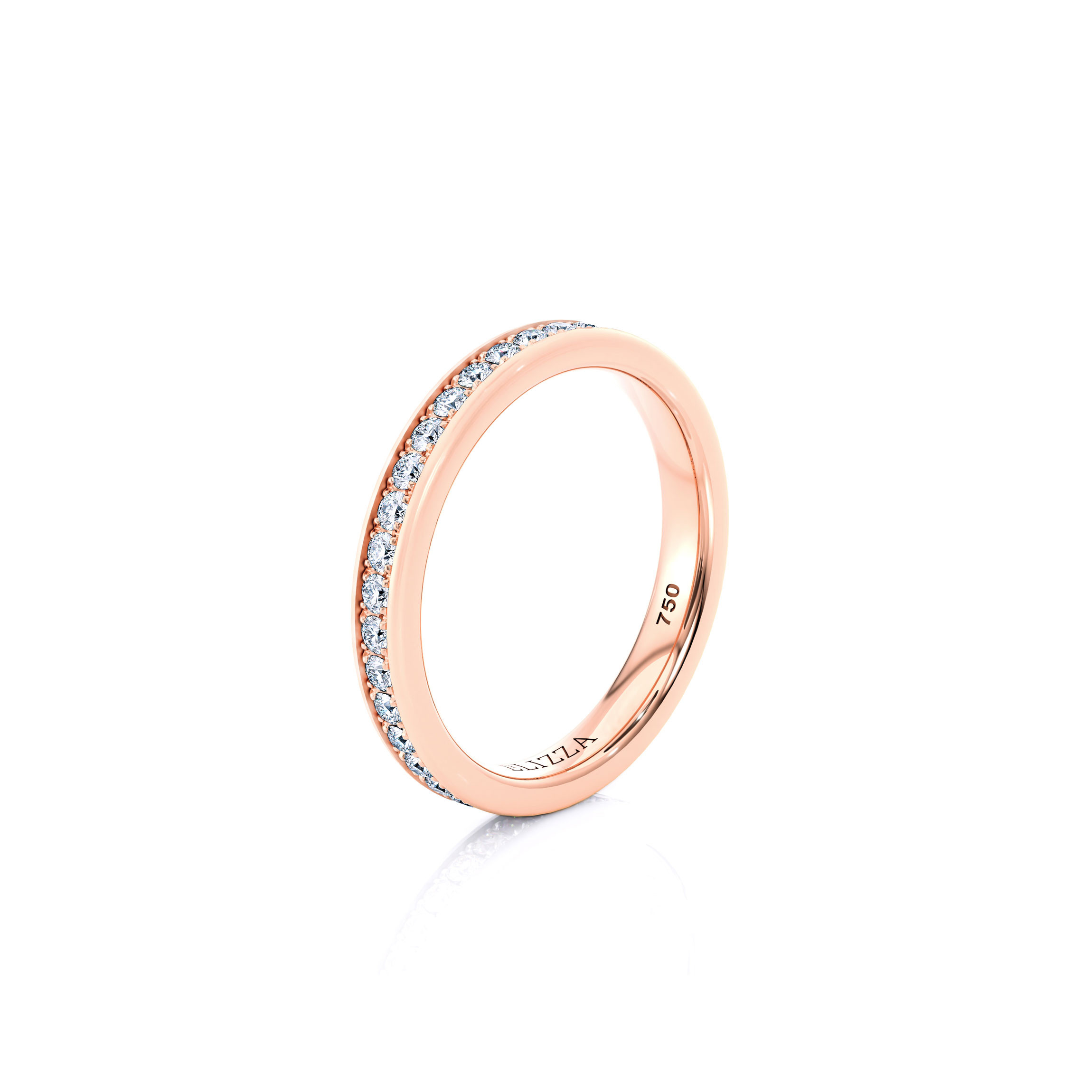 Wedding ring Eddy | For her - 3mm | 14K Rose gold 2