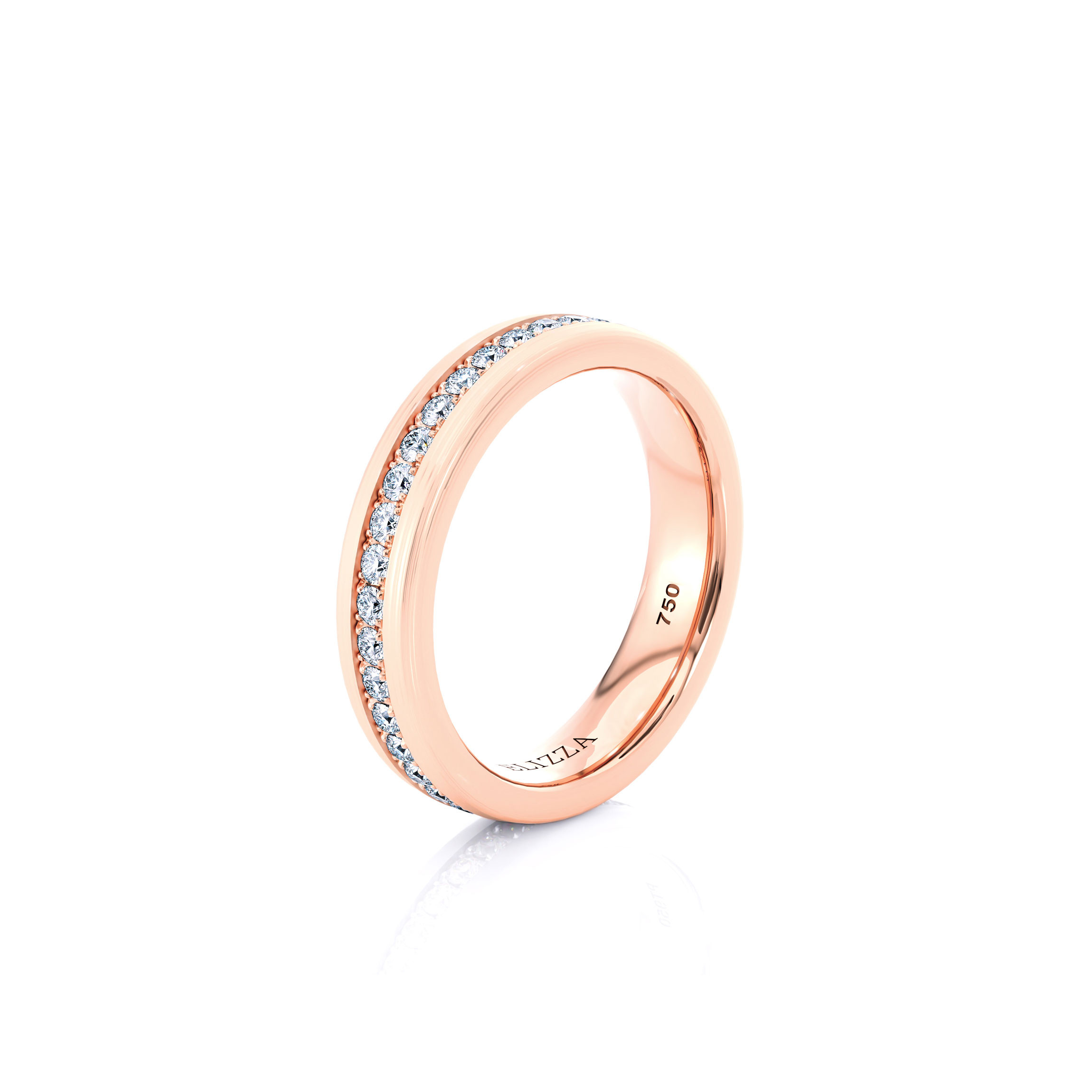 Wedding ring Eddy | For her - 4.5mm | 18K Rose Gold 2