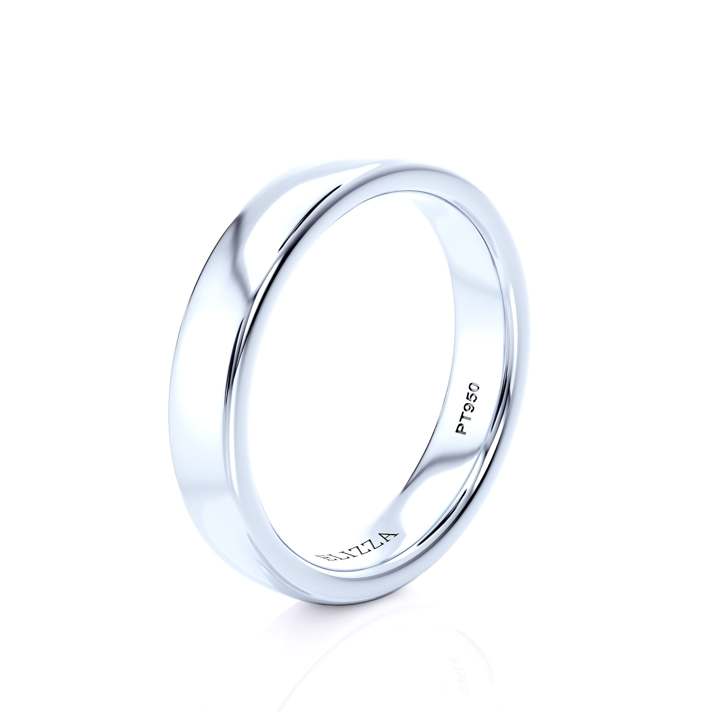 Wedding ring Eicca Couple | Platinum | 5