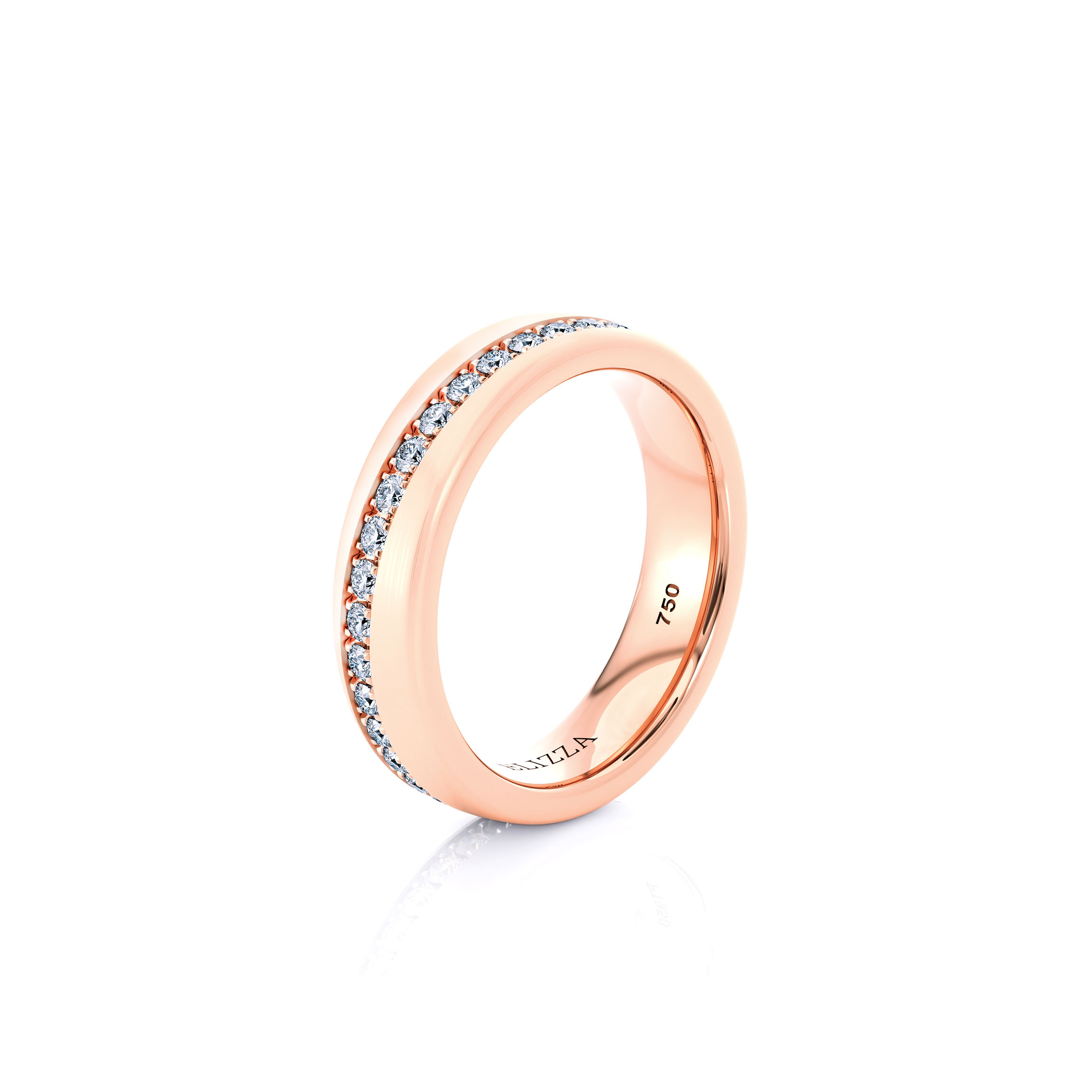 Wedding ring Eliah | For her | 18K Rose Gold 2