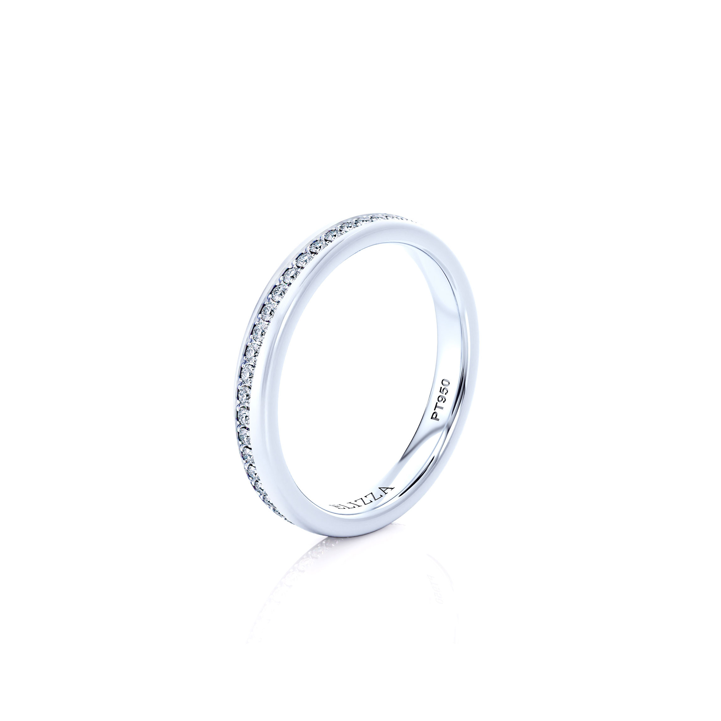 Wedding ring Eliah | For her - 3mm | 18K White Gold 2