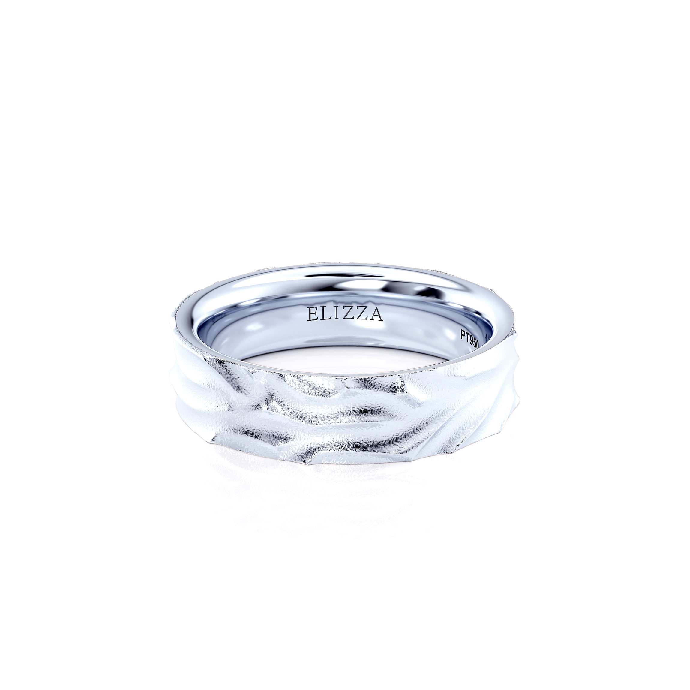 Trauring Elijan | Platin | Für ihn | 1