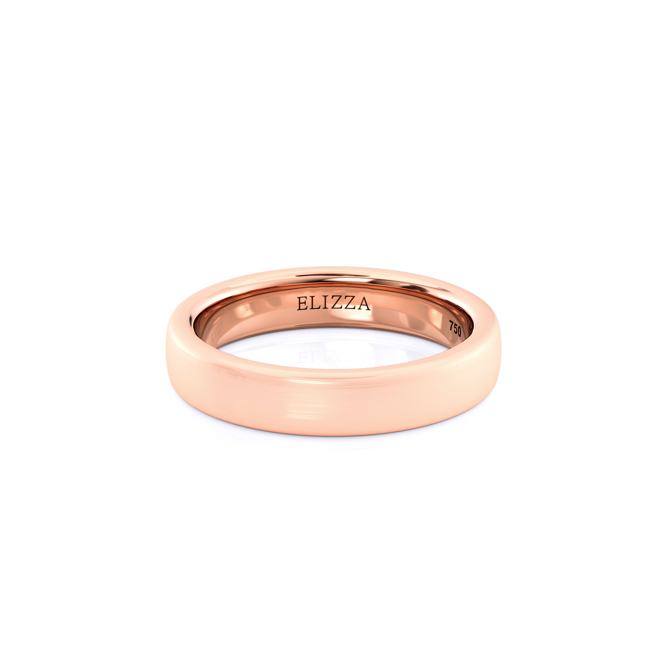 Wedding ring Elio | For him | 14K Rose gold 1