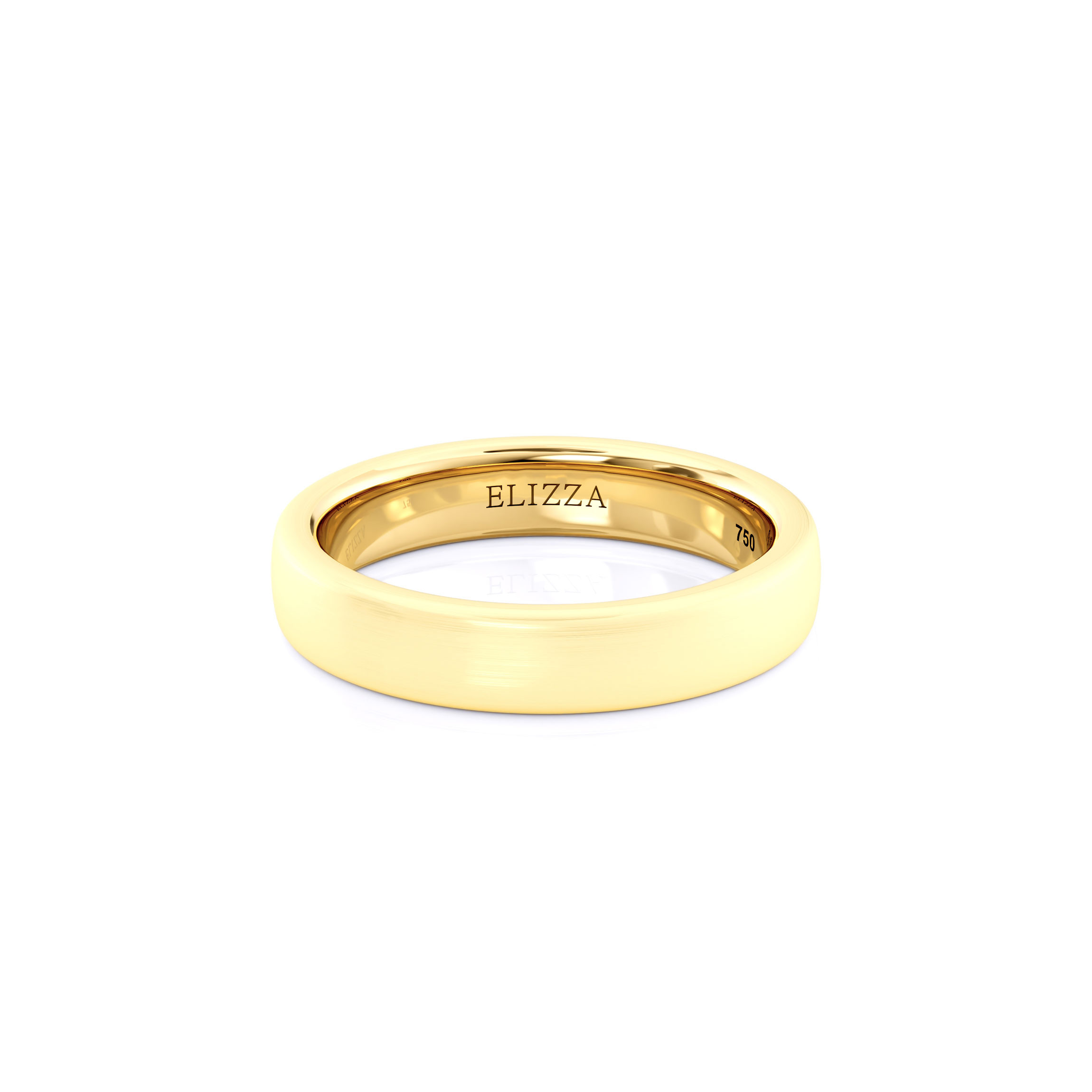 Wedding ring Elio | For him | 18K Yellow Gold 1