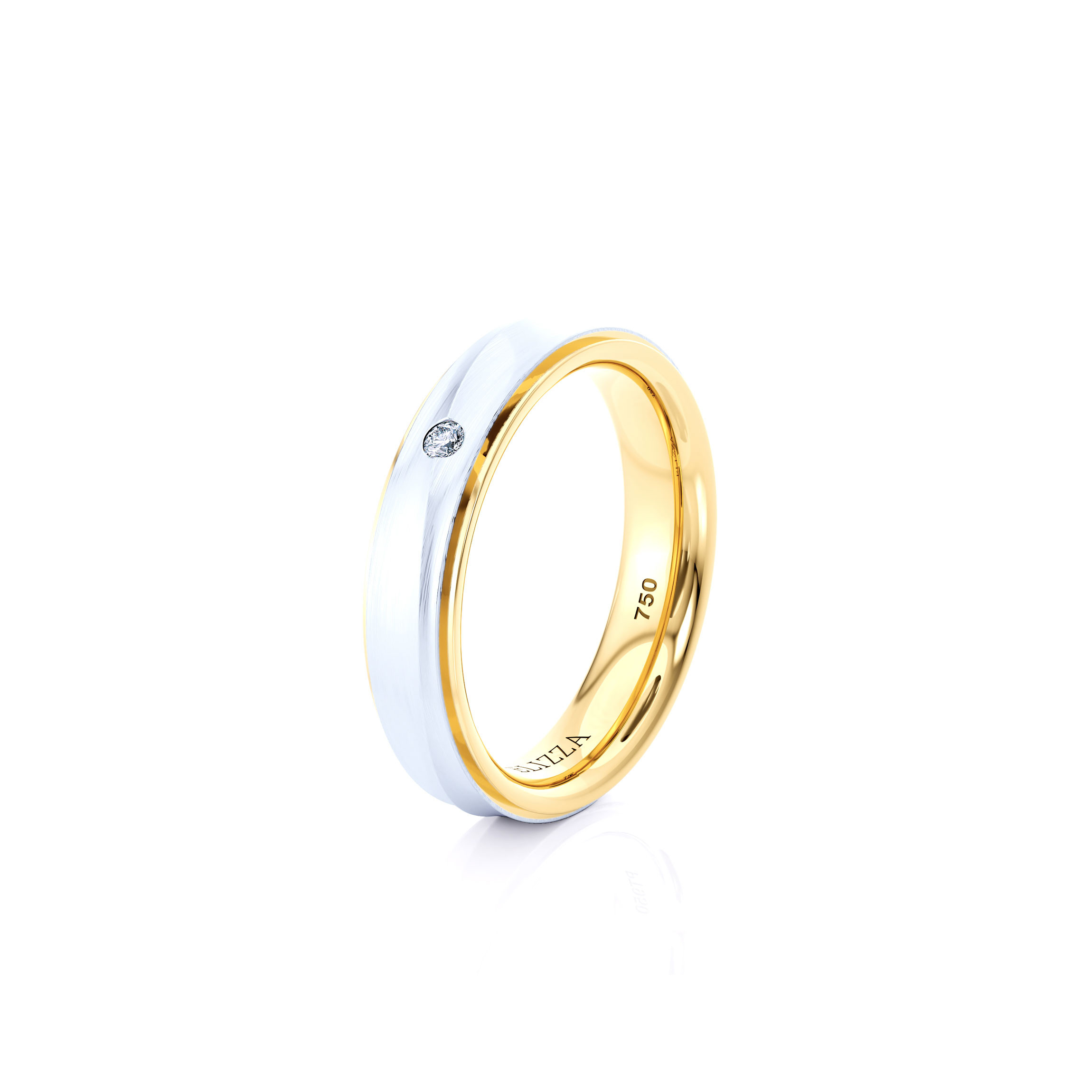 Wedding ring Elric | For her | 14K Yellow gold 2
