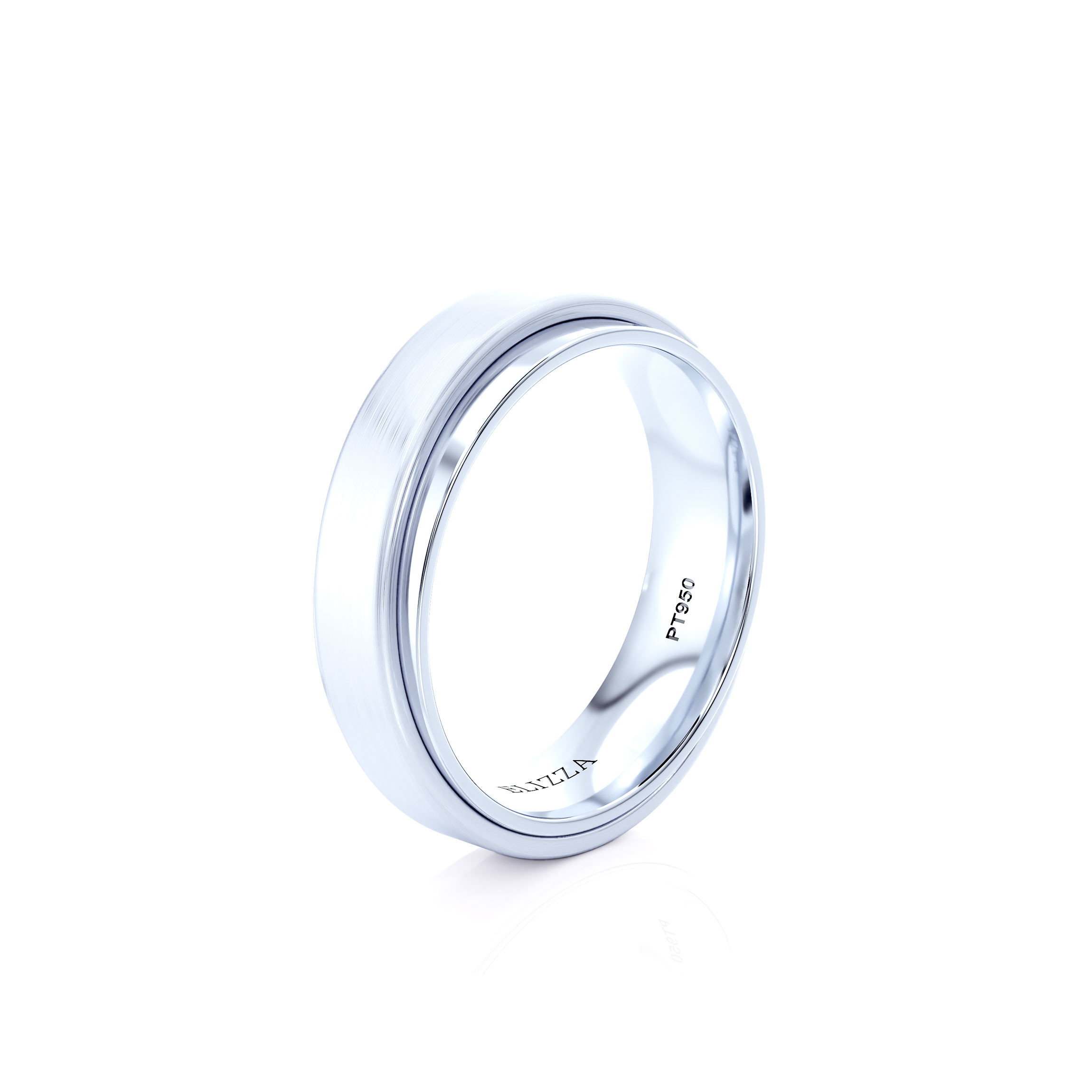 Wedding ring Emilio | For him | Platinum 2