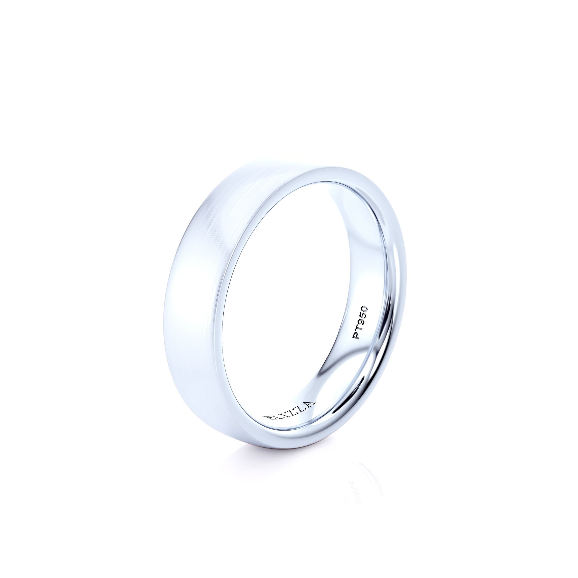 Wedding ring Enno | Matte | For him | Platinum 2