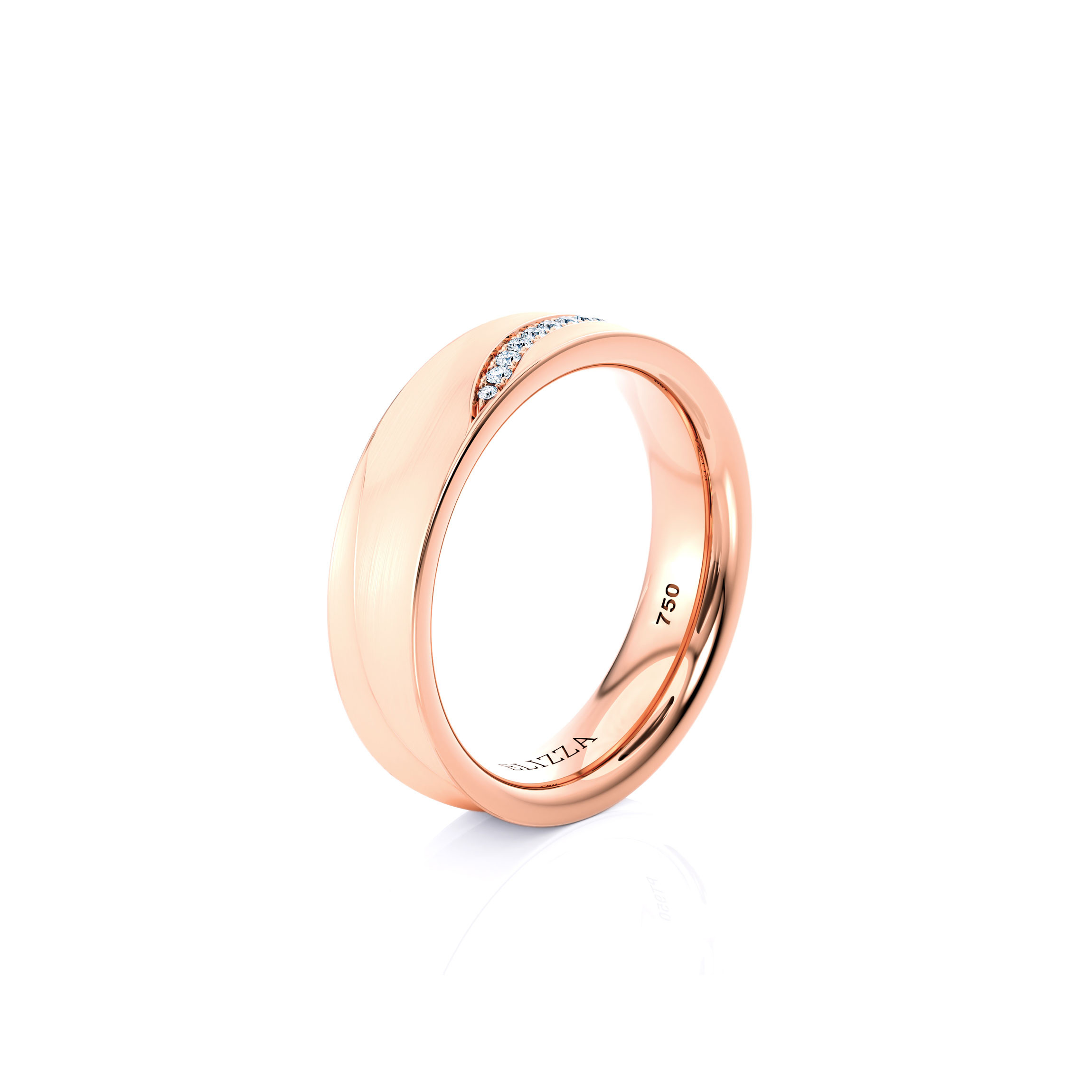 Wedding ring Enzo | For her | 18K Rose Gold 2