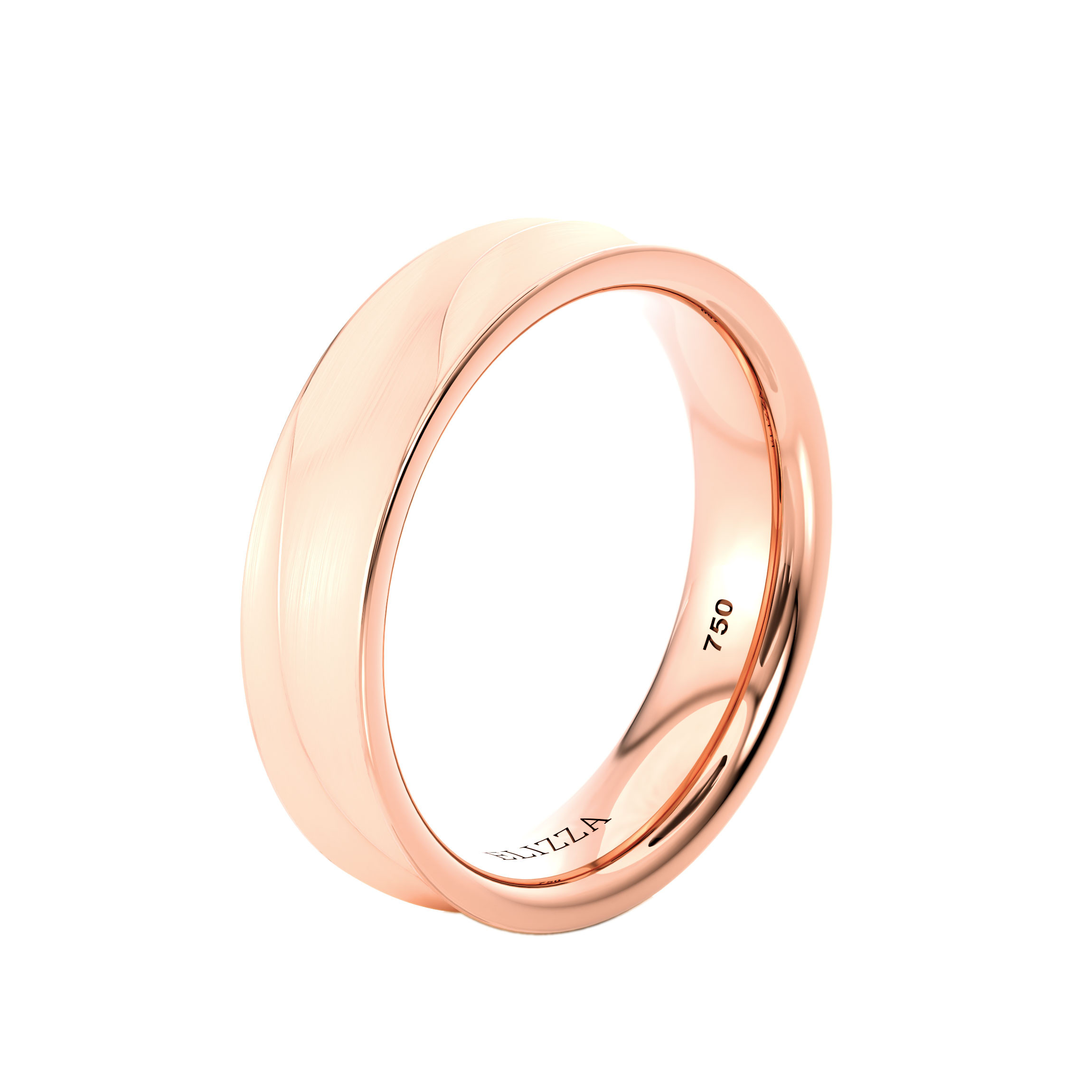 Trauring Enzo Couple | 14K Roségold 5