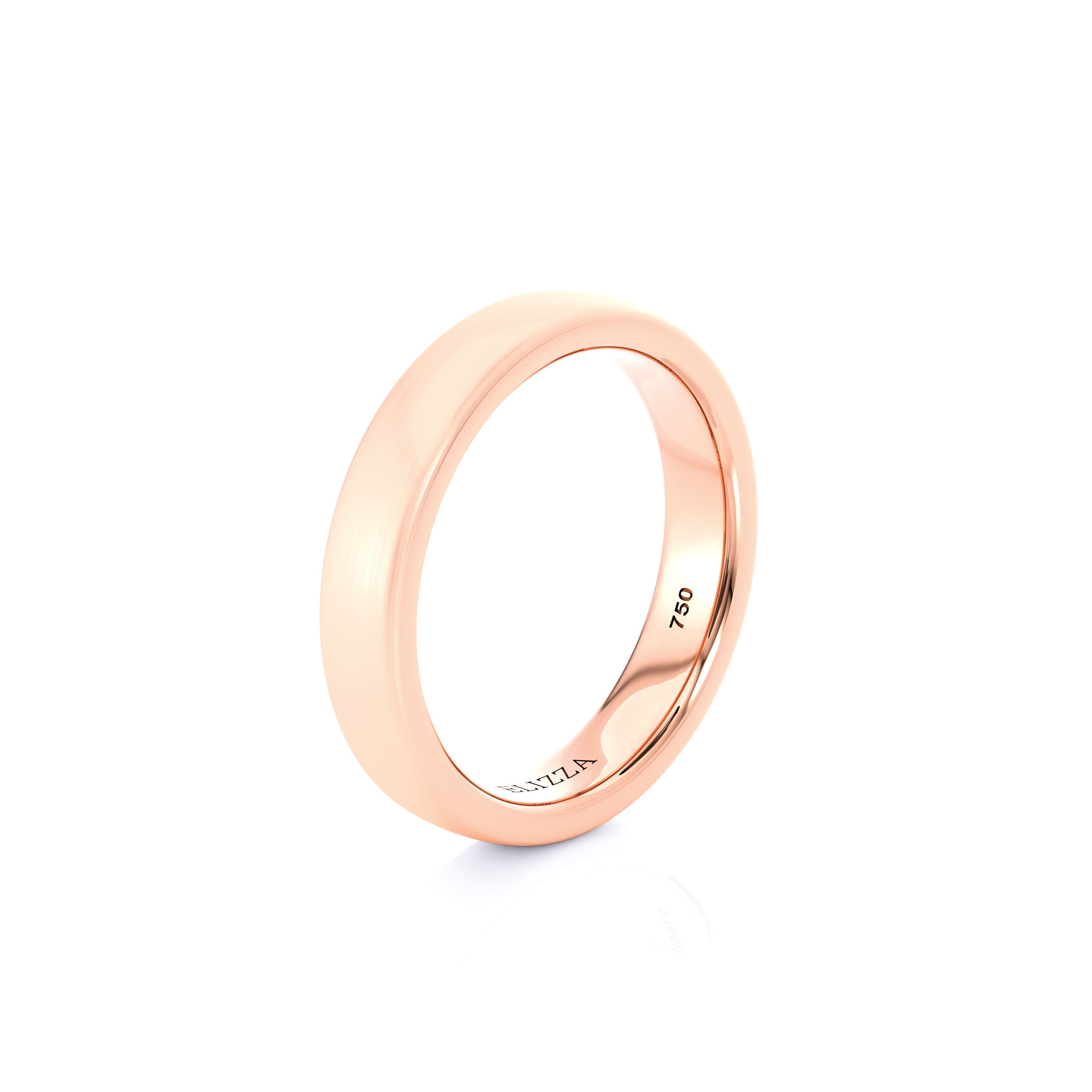 Trauring Eternal Wave Couple | 14K Roségold 5