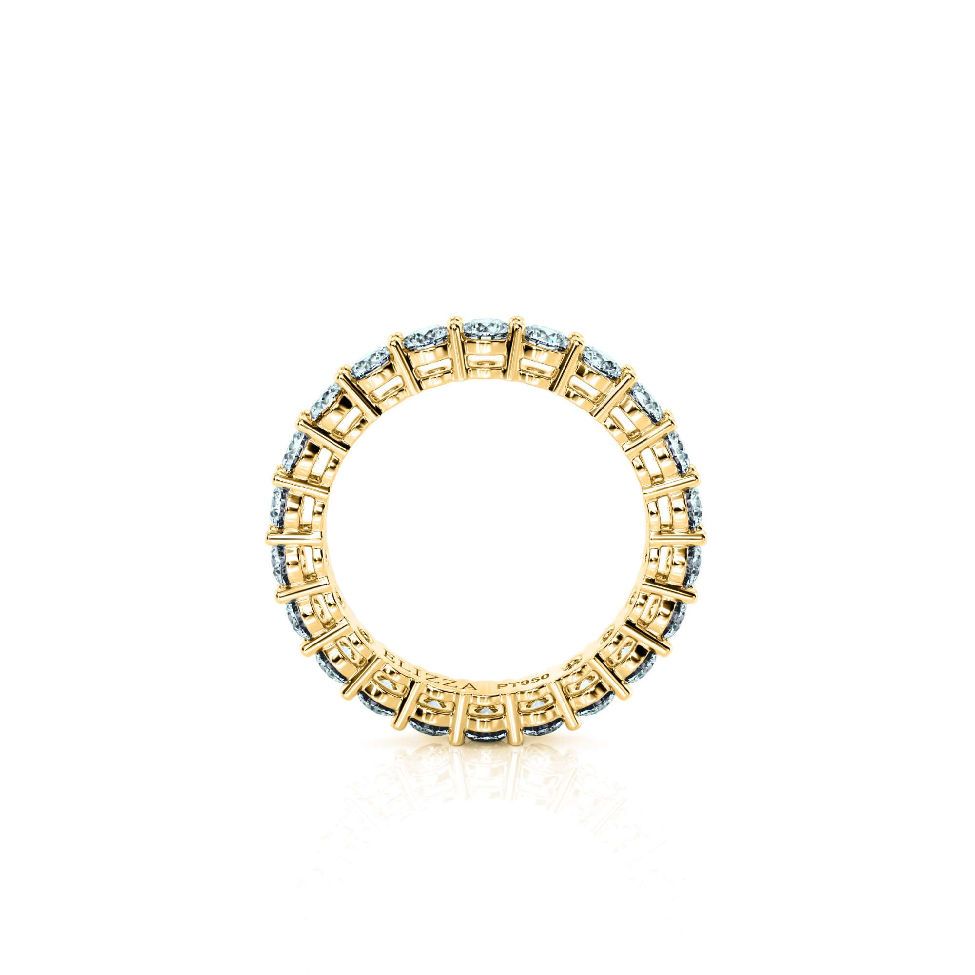 Wedding ring Vintage Basket Eternity Grand | Grand | For her | 18K Yellow Gold | 50% | Natural 2