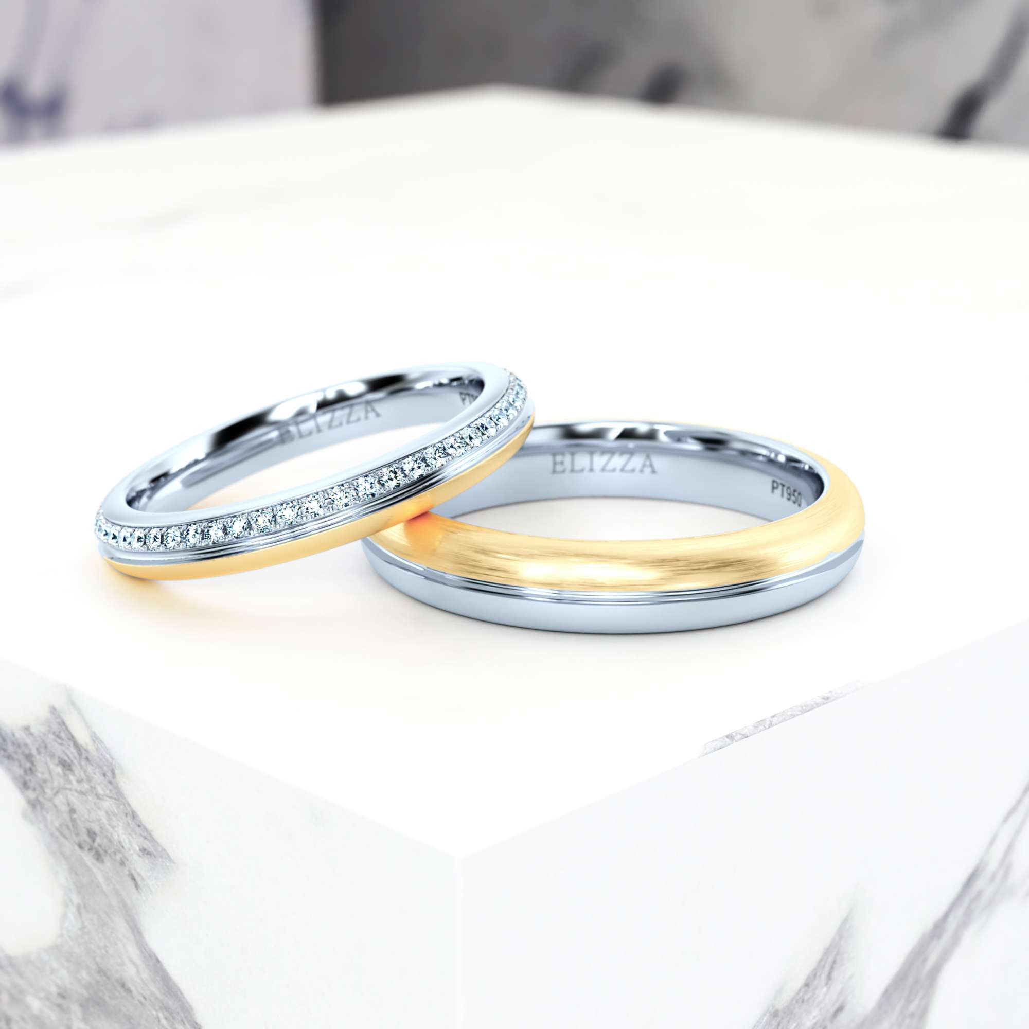 Couples eternity deals rings